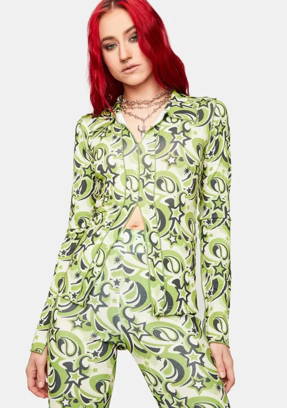 Milky Way Shirt sold by Dolls Kill