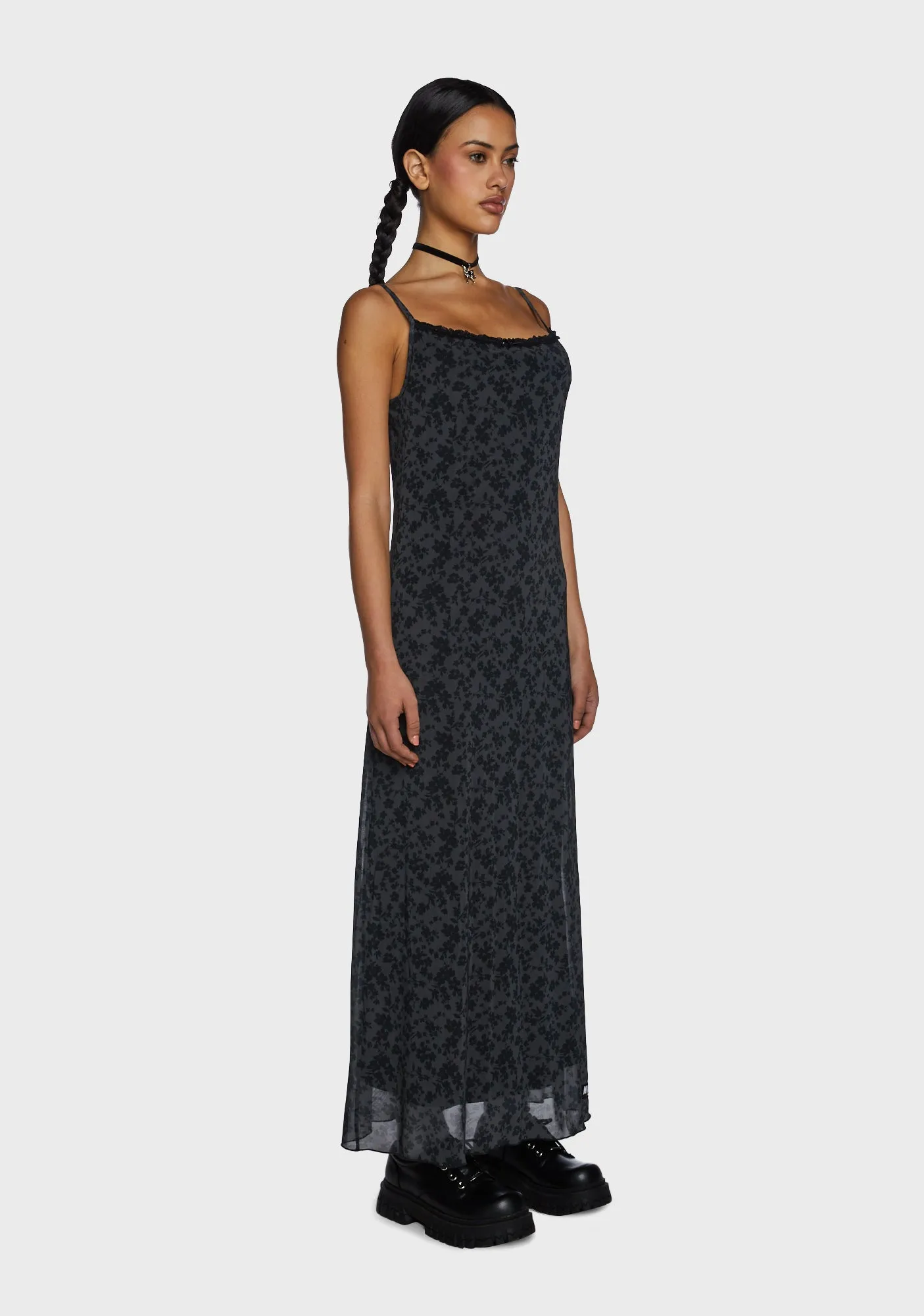 Hydra Floral Maxi Dress sold by Dolls Kill product image thumbnail 3