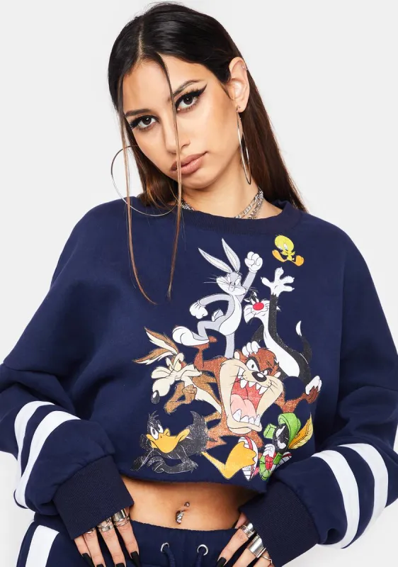 Gang's All Here Graphic Crewneck sold by Dolls Kill
