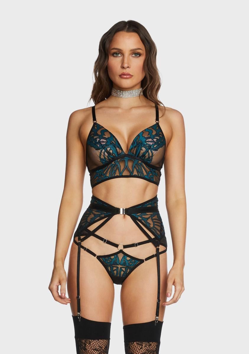 Monarch Mesh Bralette sold by Dolls Kill