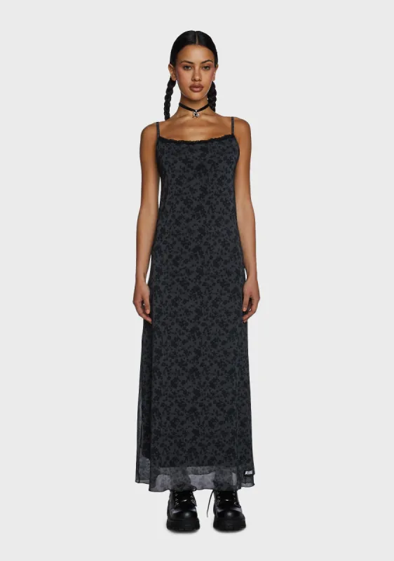 Hydra Floral Maxi Dress made by Dolls Kill