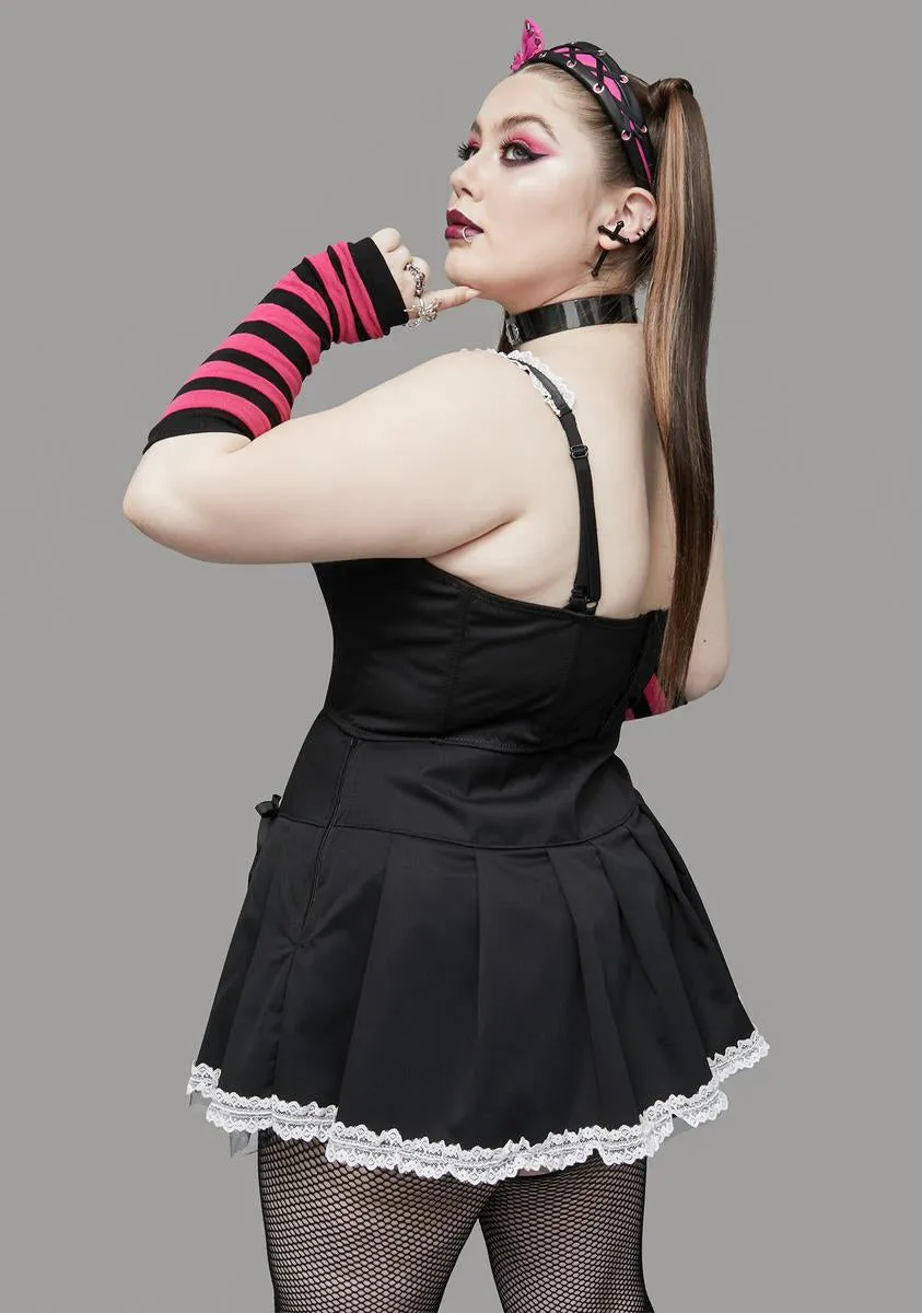 Real Unfair Maiden Pleated Mini Skirt sold by Dolls Kill product image thumbnail 4