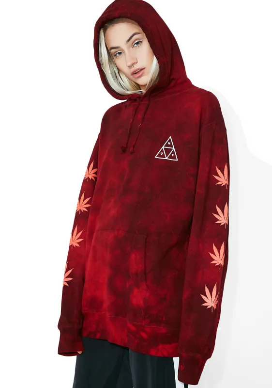 420 Overdyed Plantlife Hoodie sold by Dolls Kill