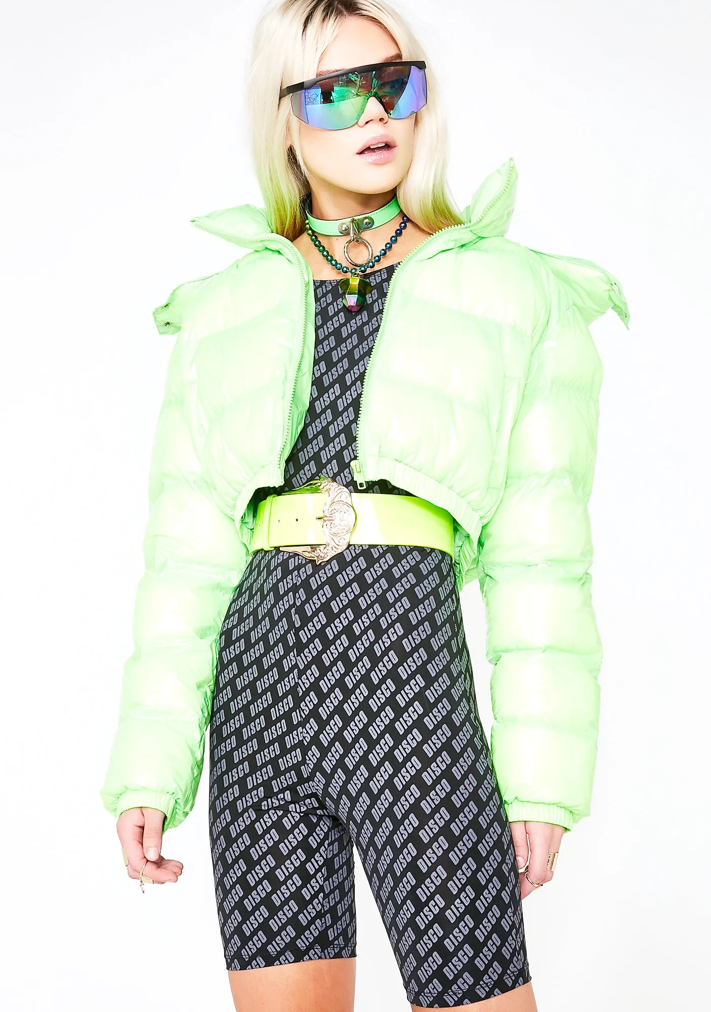 Disco Acro Unitard sold by Dolls Kill product image thumbnail 2