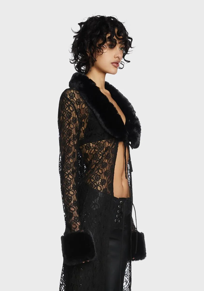 Ritual Lace Cardigan sold by Dolls Kill product image thumbnail 4