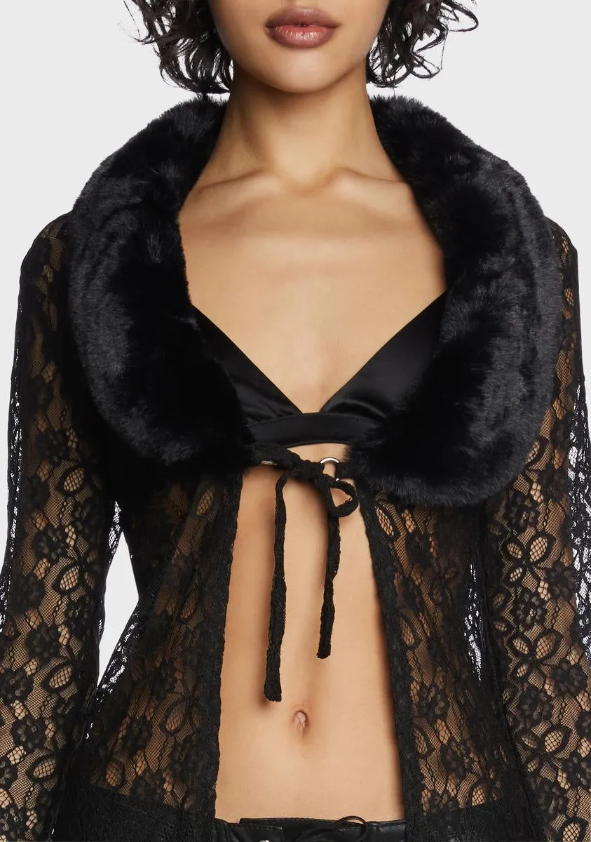 Ritual Lace Cardigan sold by Dolls Kill product image thumbnail 2