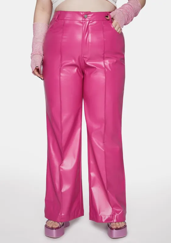 Plus Diva No Hypotheticals Flare Pants sold by Dolls Kill
