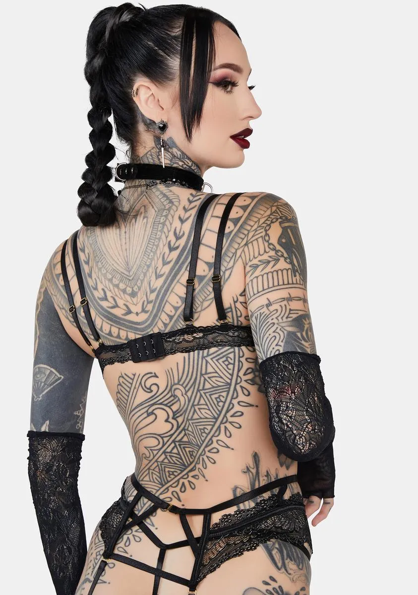 Secret Chat Lingerie Set sold by Dolls Kill product image thumbnail 4