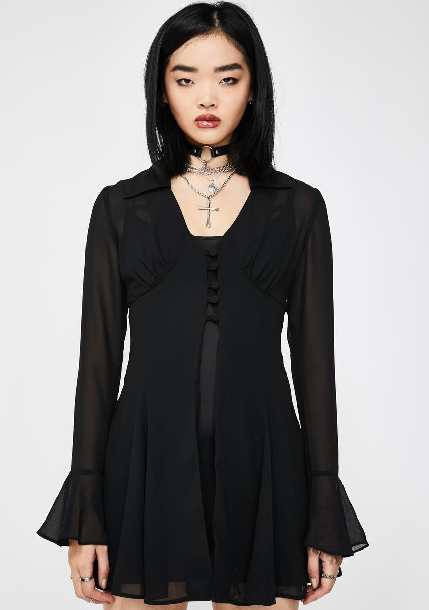 Deadly Secret Babydoll Dress sold by Dolls Kill
