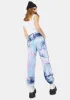 Platinum Tie Dye Authentic Track Pants sold by Dolls Kill