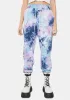 Platinum Tie Dye Authentic Track Pants sold by Dolls Kill