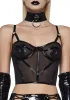 Daring Desires Mesh Corset Top sold by Dolls Kill