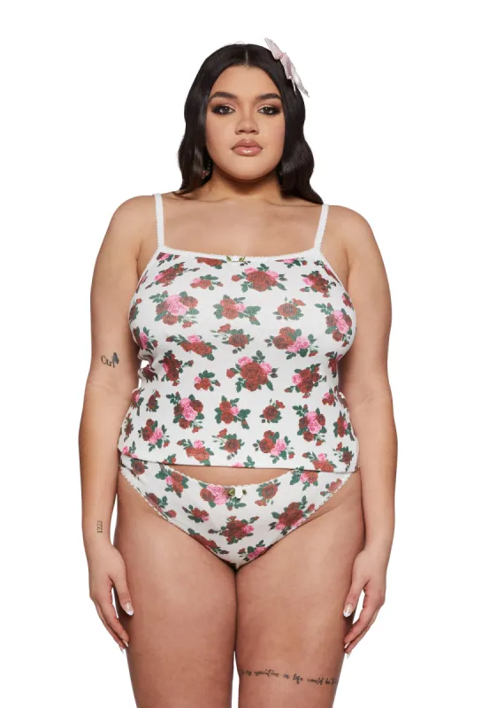 Plus Tender Romance PJ Set sold by Dolls Kill