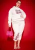 Plus Bad Bish Vibe Airbrushed Fleece Hoodie sold by Dolls Kill