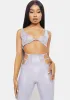 Lavender You're My Soulmate Cut-Out Pant Set sold by Dolls Kill