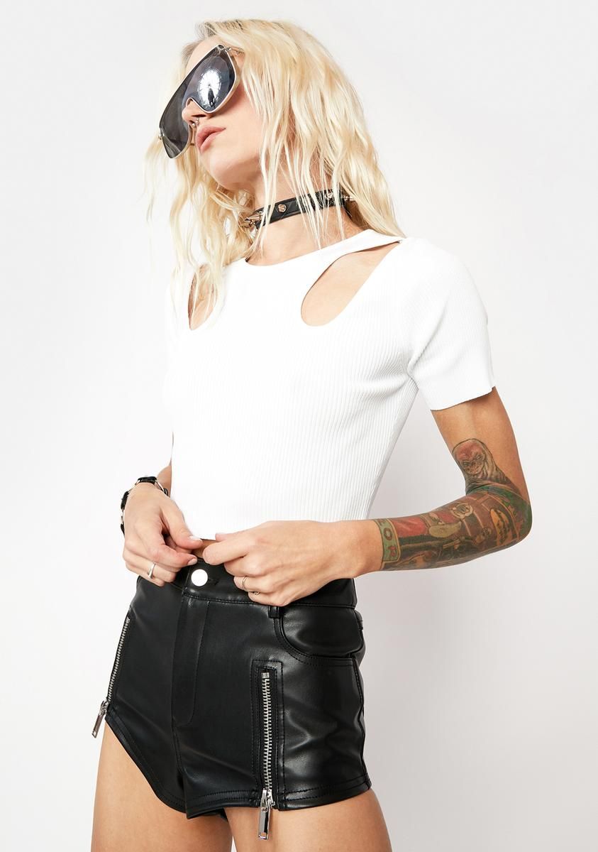 Be Different Babe Cutout Crop Top sold by Dolls Kill product image thumbnail 2