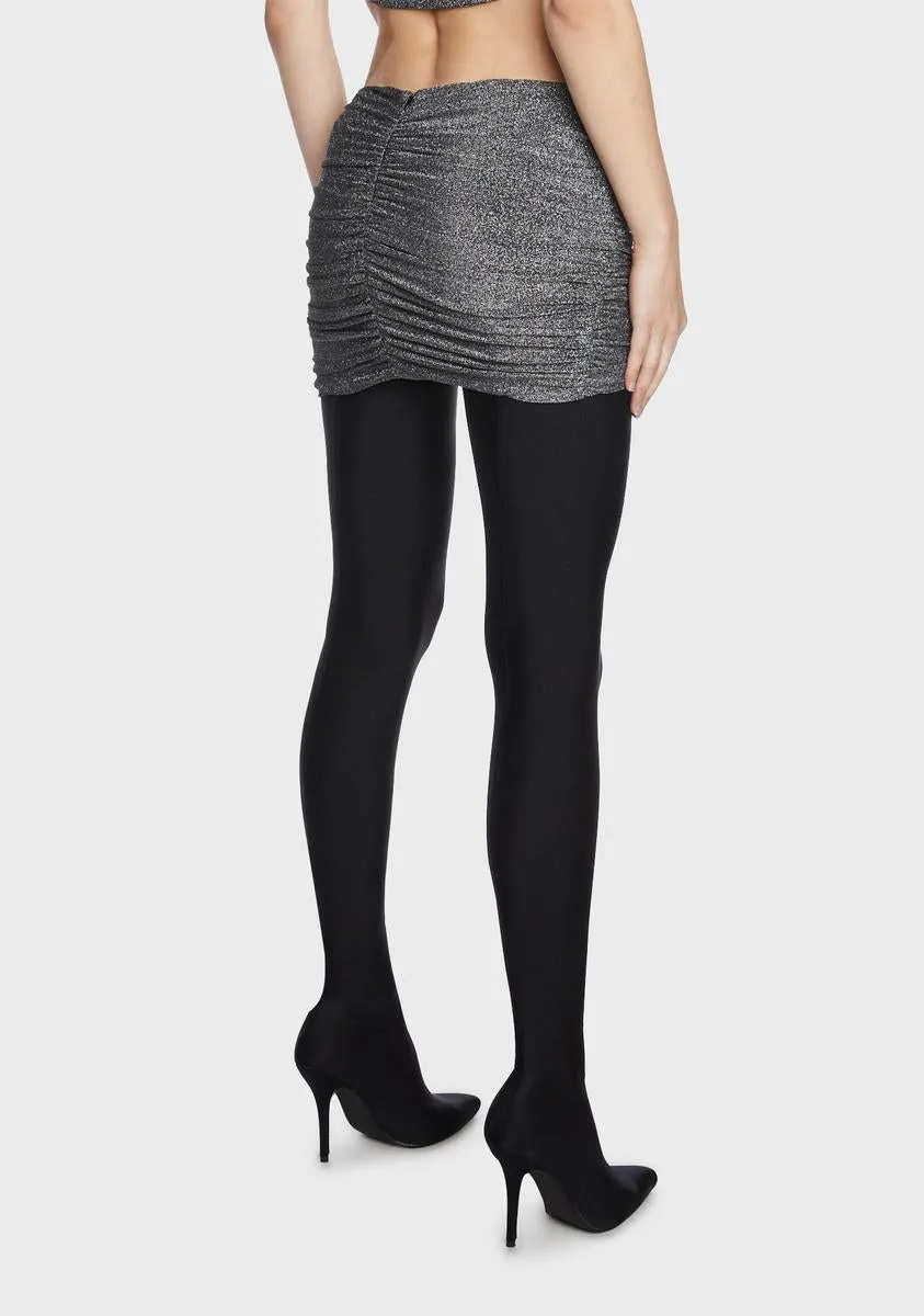 Ivy Ruched Mini Skirt sold by Dolls Kill product image thumbnail 5