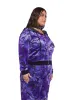 Plus Bat Behavior Cropped Hoodie - Purple sold by Dolls Kill