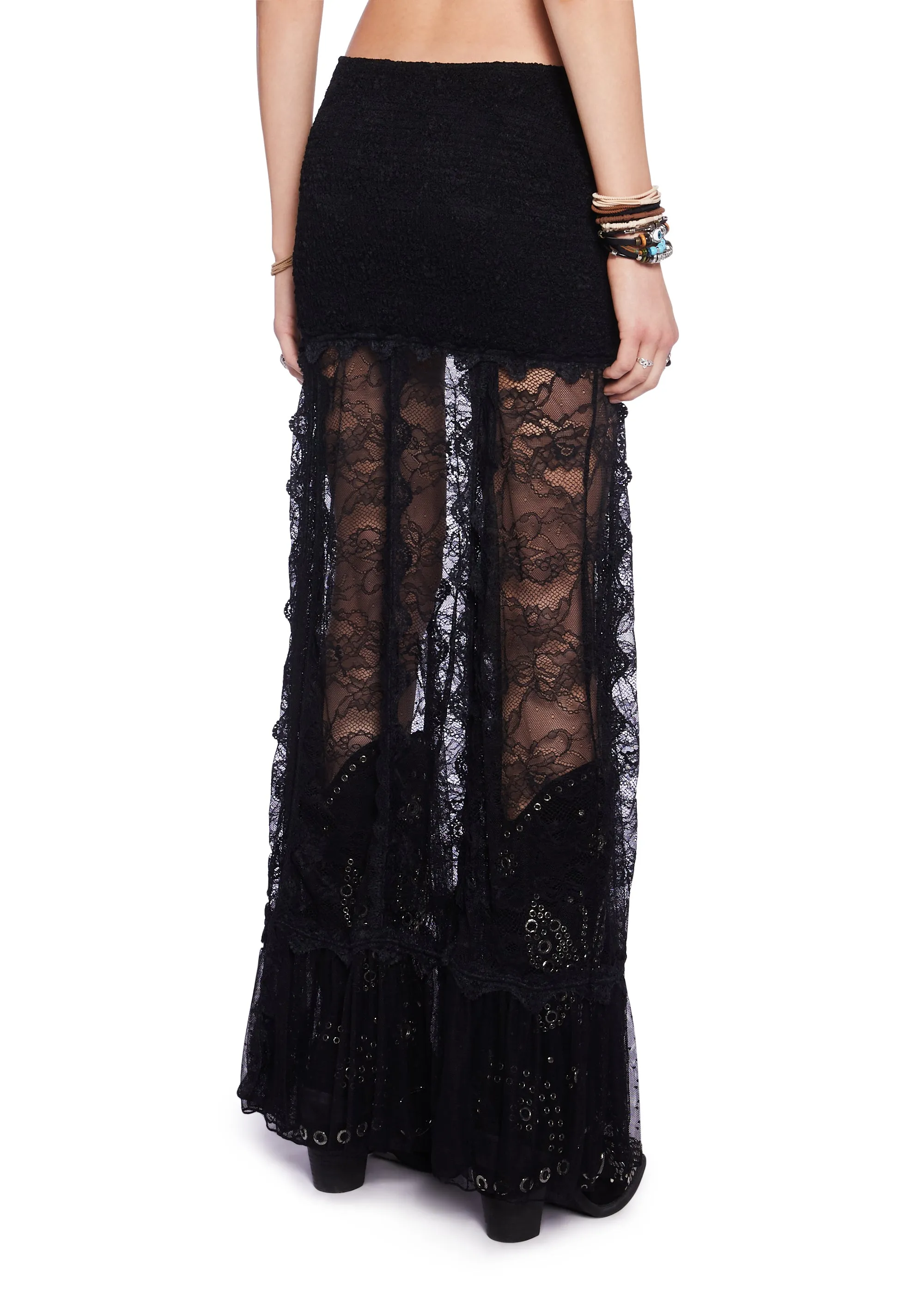 Summer Starlight Maxi Skirt sold by Dolls Kill product image thumbnail 5