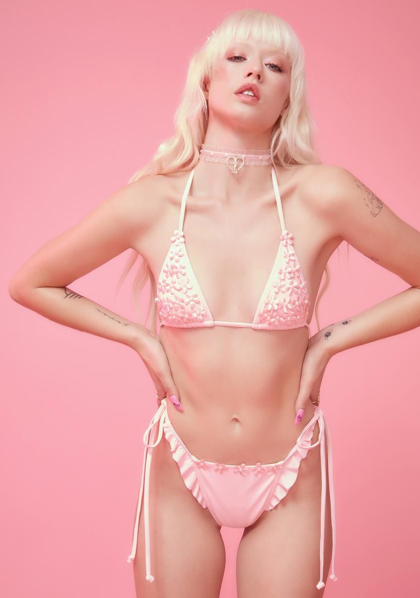 Art In Bloom Floral Bikini Set sold by Dolls Kill product image thumbnail 2