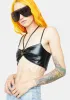Black Bra Top sold by Dolls Kill