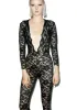 Missing U Lace Jumpsuit sold by Dolls Kill