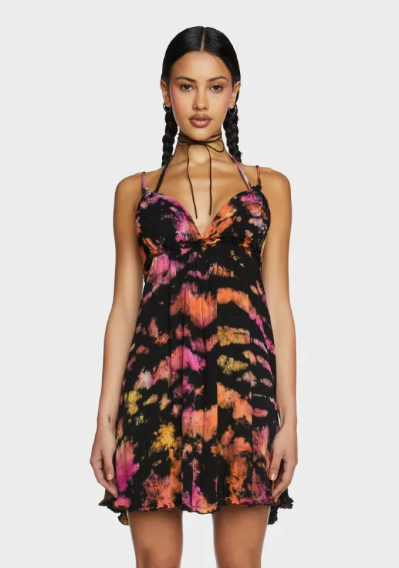 Summertime Blues Mini Dress sold by Dolls Kill