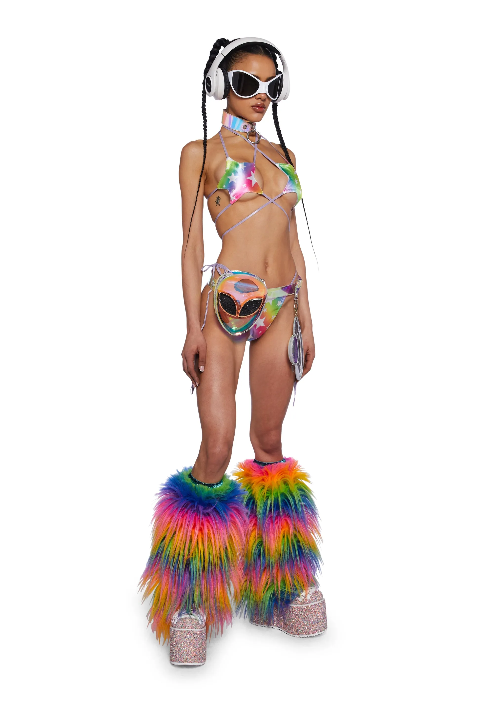 Celestial Stars Lingerie Set sold by Dolls Kill product image thumbnail 4