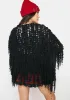 Noir Acknowledge It Crochet Cardigan sold by Dolls Kill