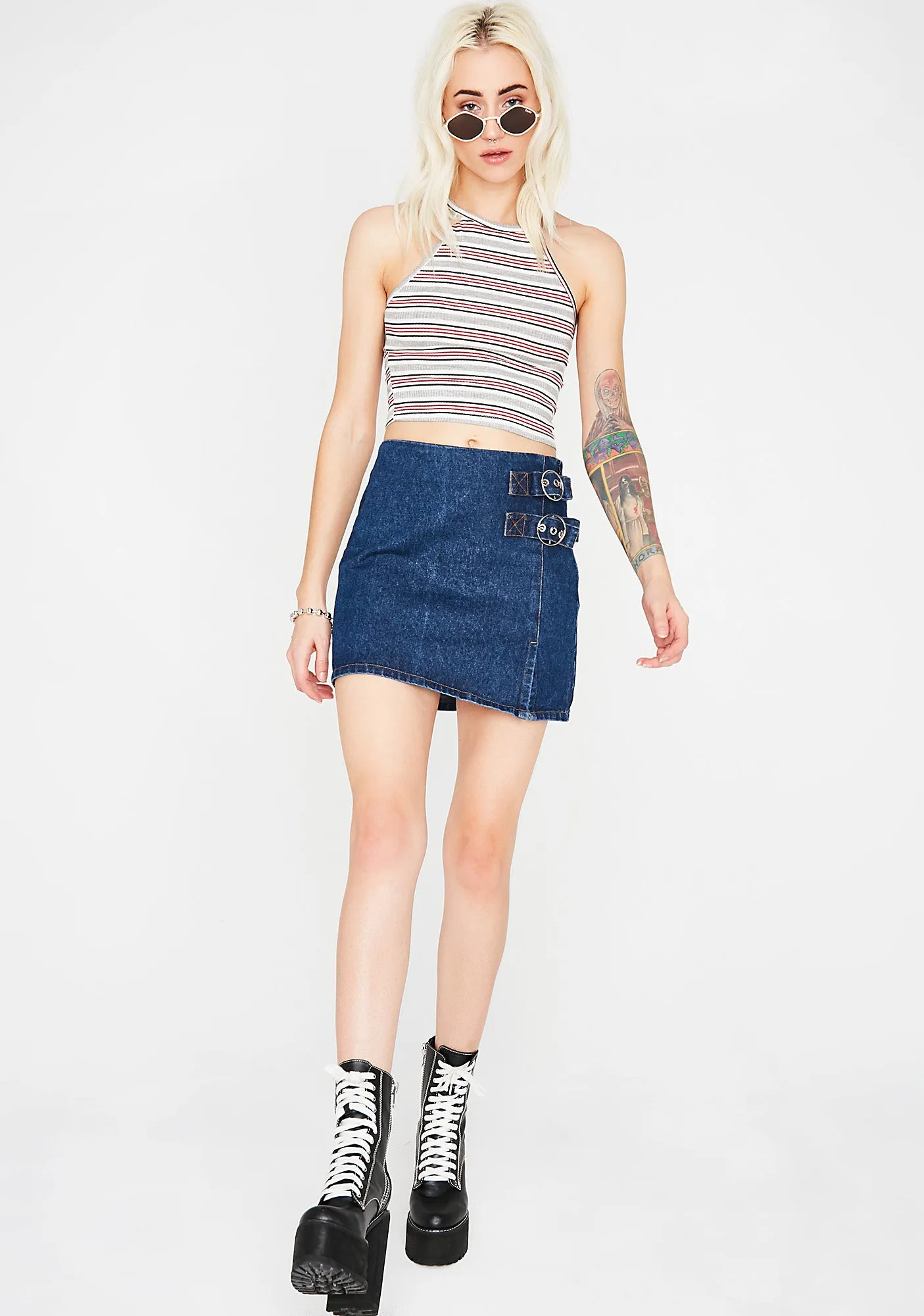 Ready Or Not Striped Top sold by Dolls Kill product image thumbnail 3