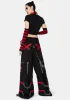 Skull Zip Off Pant sold by Dolls Kill