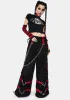 Skull Zip Off Pant sold by Dolls Kill