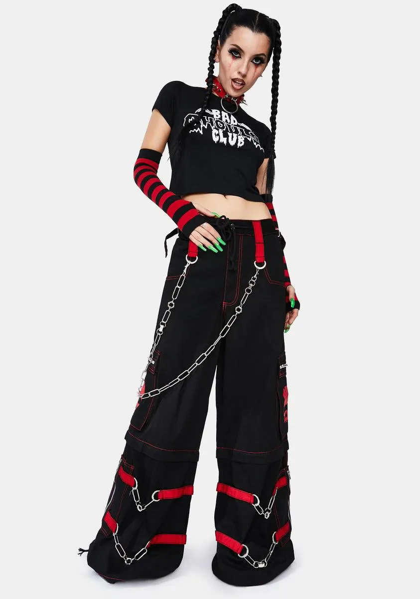 Skull Zip Off Pant sold by Dolls Kill product image thumbnail 3