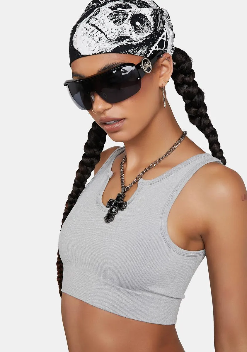 Wanna Be Crop Top sold by Dolls Kill product image thumbnail 2