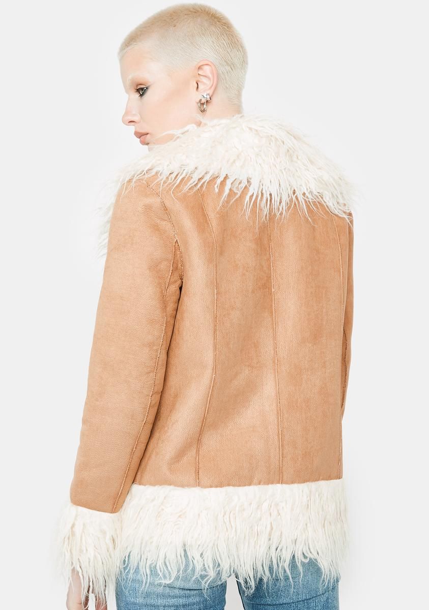 Almost Famous Faux Fur Jacket sold by Dolls Kill product image thumbnail 4