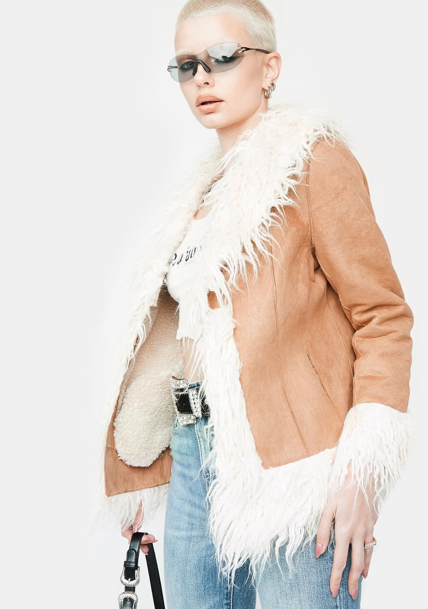 Almost Famous Faux Fur Jacket sold by Dolls Kill product image thumbnail 2