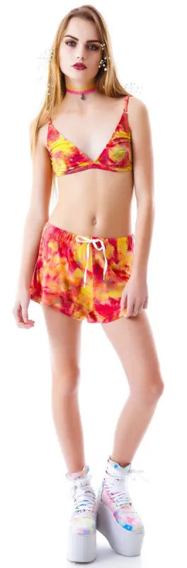 Fire Dancer Bralette sold by Dolls Kill