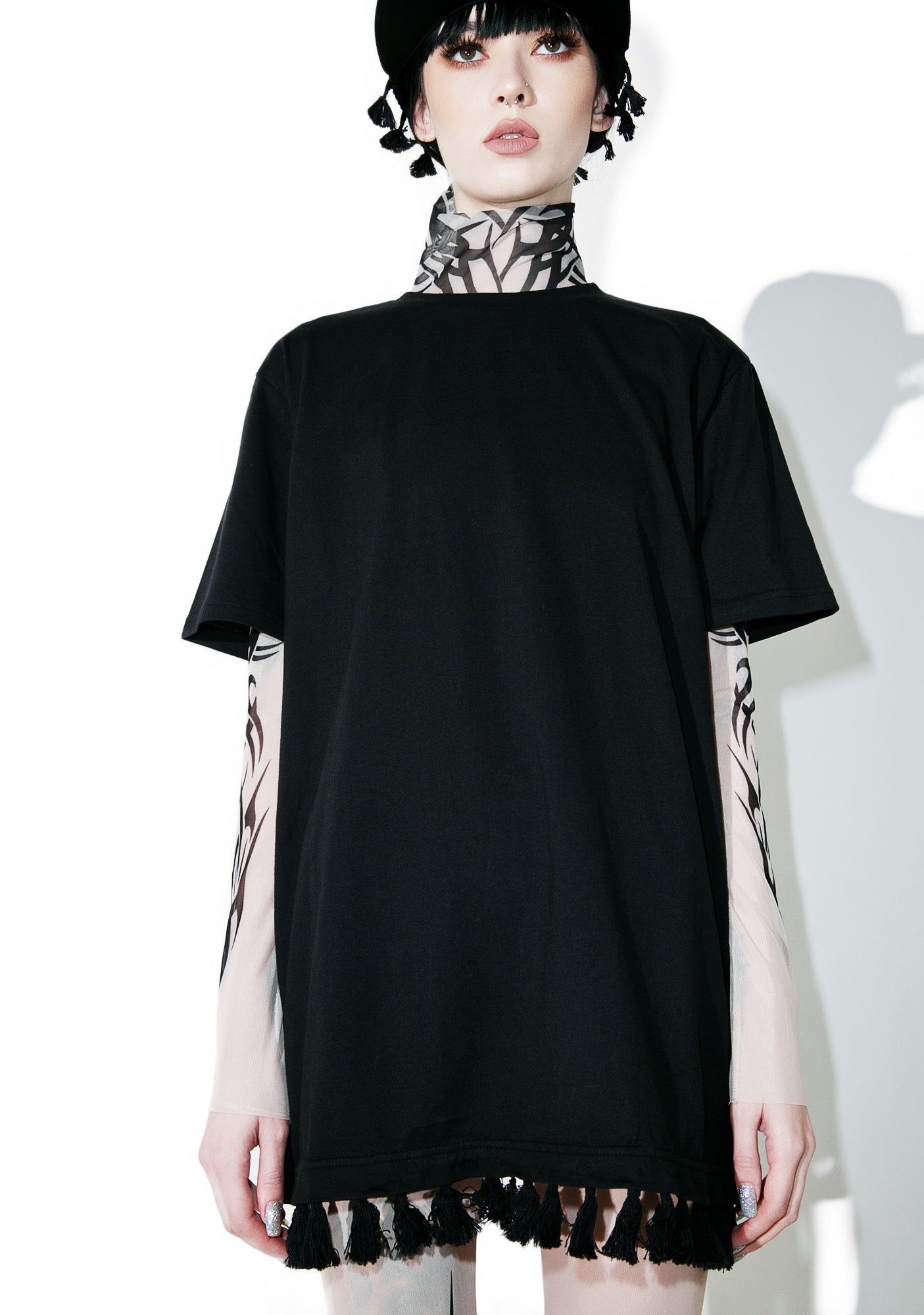 Tassels Tee sold by Dolls Kill