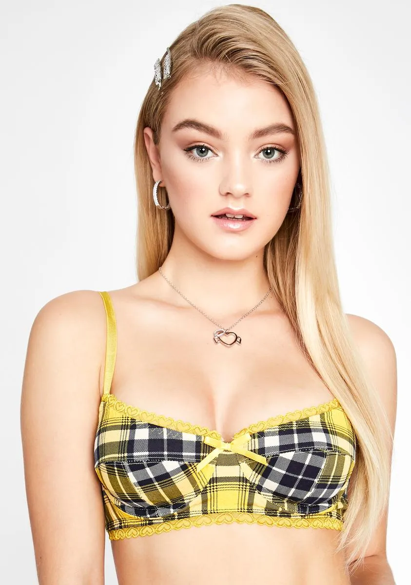 Totally Clueless Underwire Bra sold by Dolls Kill