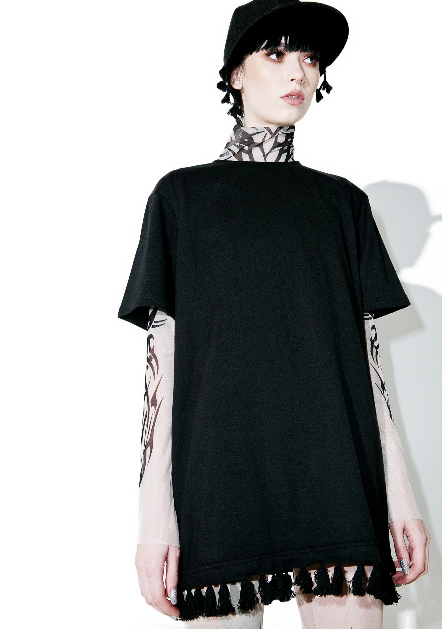 Tassels Tee sold by Dolls Kill product image thumbnail 2