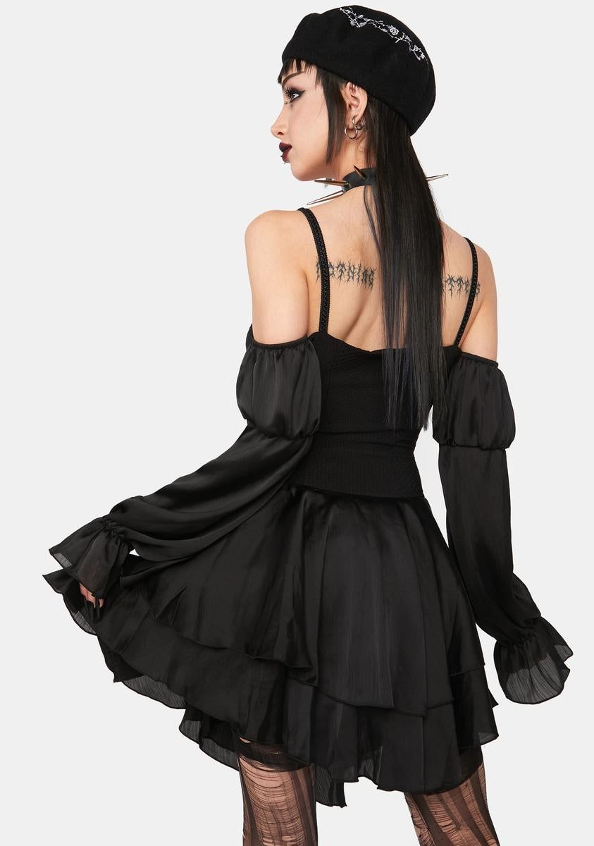 Witchy Corset Mini Dress sold by Dolls Kill product image thumbnail 4