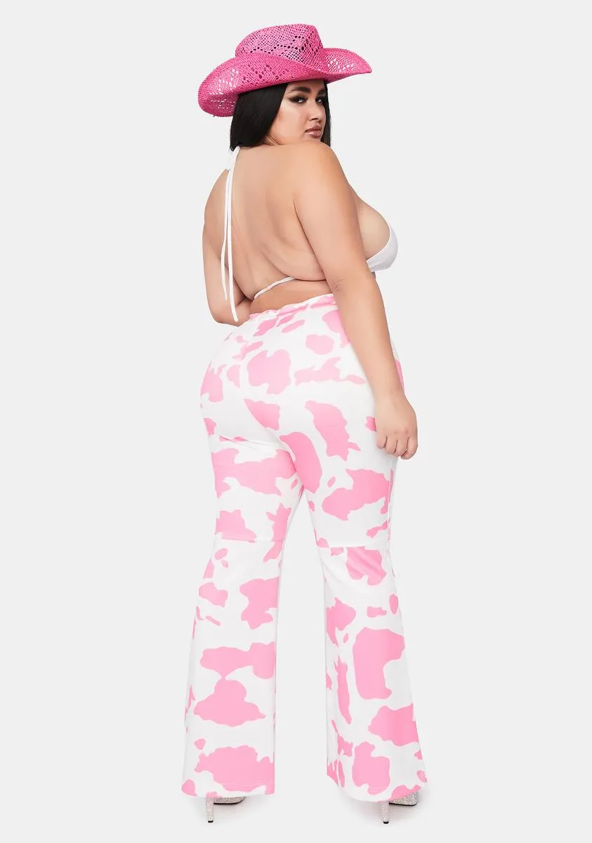 Lady Love Everything's A1 Cow Print Pants sold by Dolls Kill product image thumbnail 4