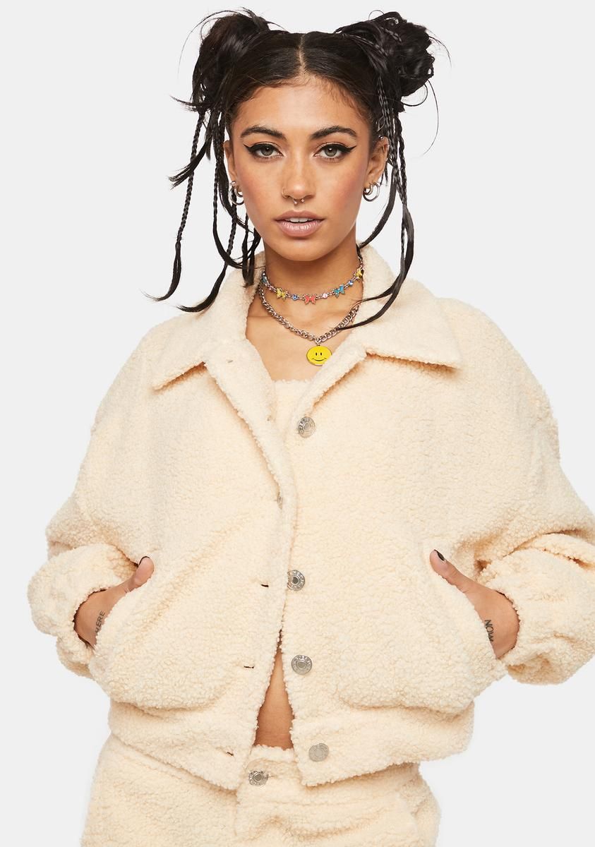 Bubbly No Repeats Sherpa Jacket sold by Dolls Kill