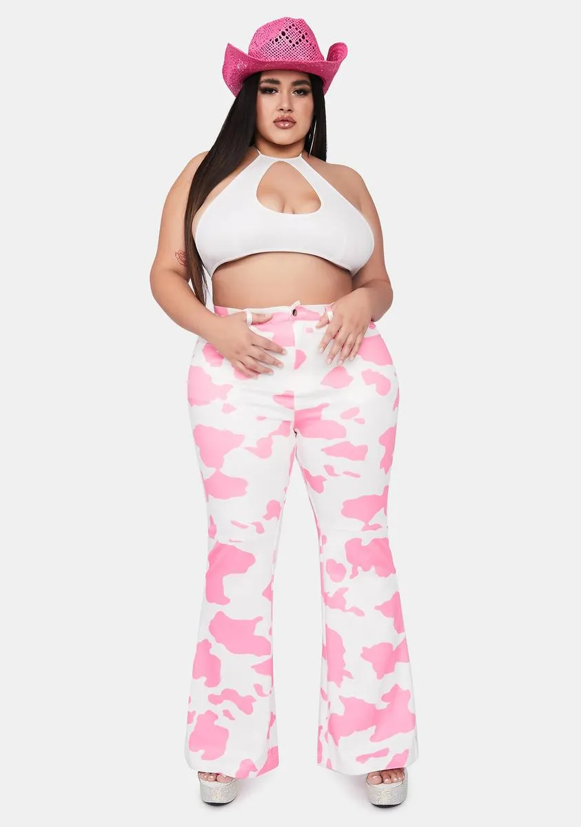 Lady Love Everything's A1 Cow Print Pants sold by Dolls Kill product image thumbnail 3