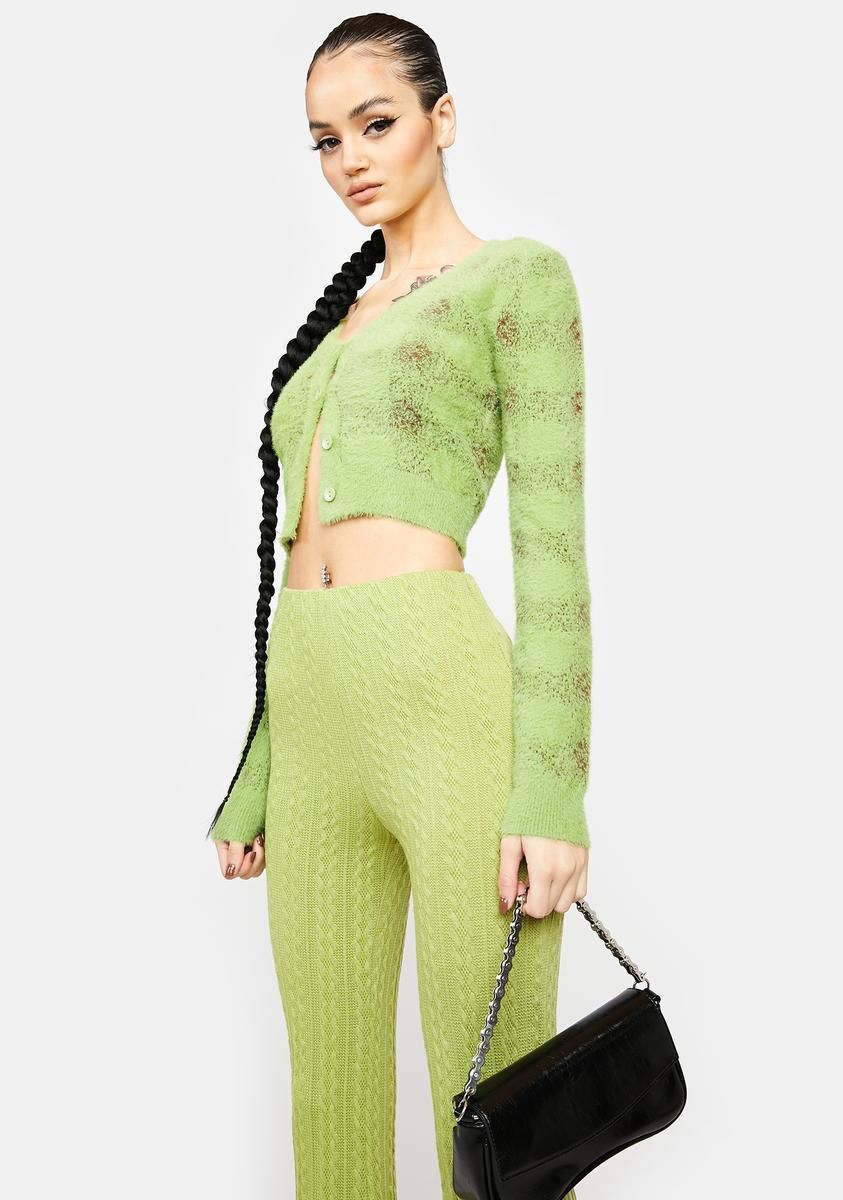 No Ill Will Fuzzy Cardigan sold by Dolls Kill product image thumbnail 2