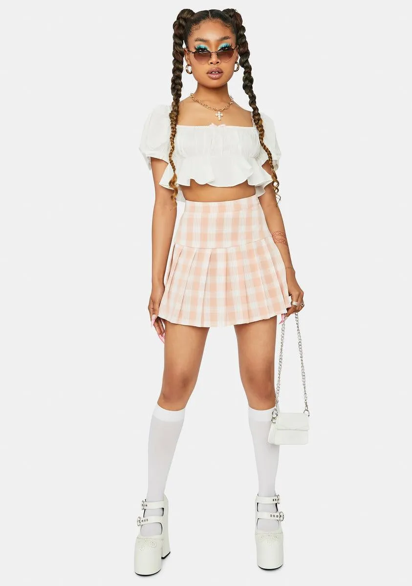 Pretty No Standing In My Way Pleated Skirt sold by Dolls Kill product image thumbnail 3