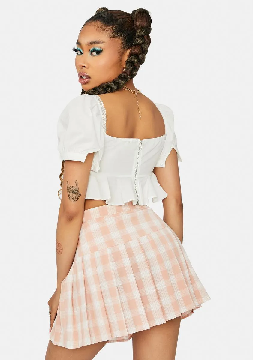 Pretty No Standing In My Way Pleated Skirt sold by Dolls Kill product image thumbnail 4
