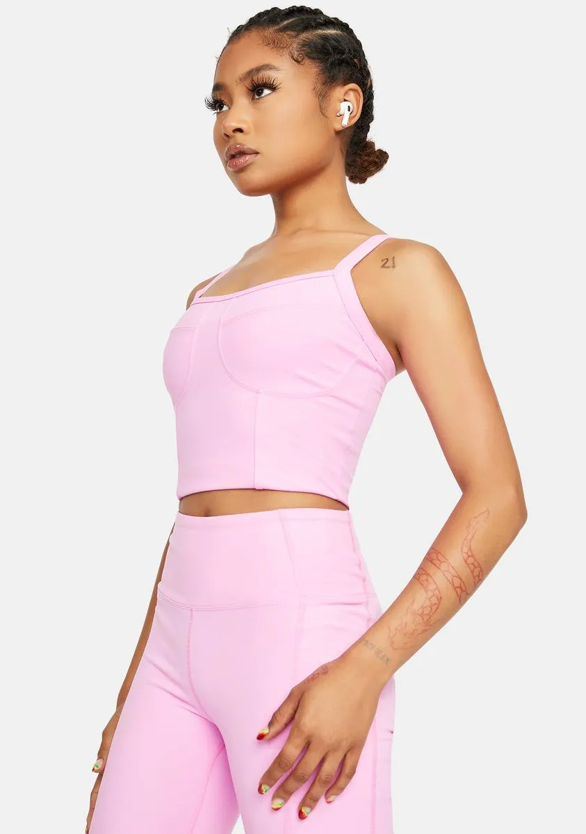 True Pink Liv Bra sold by Dolls Kill product image thumbnail 2