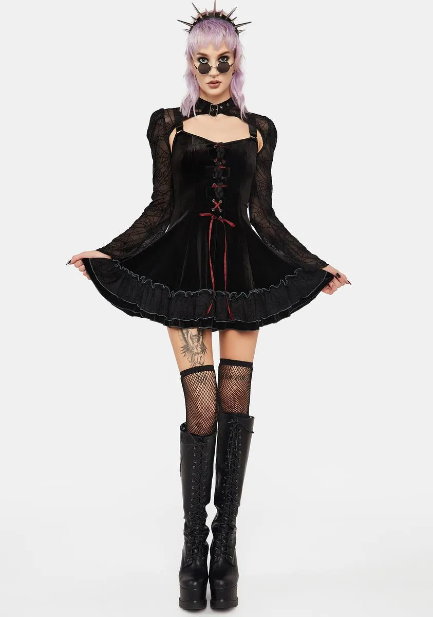 Gothic Two Piece Mini Dress Set sold by Dolls Kill product image thumbnail 3
