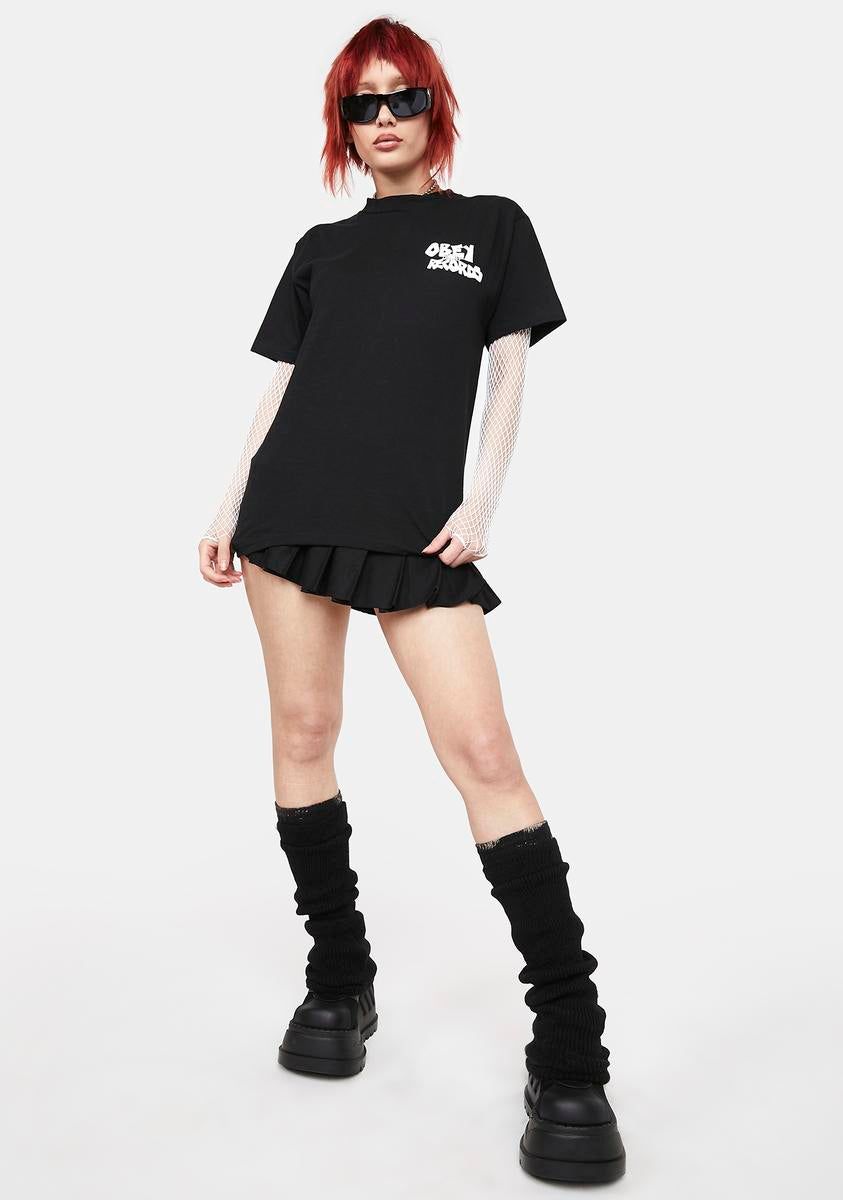 Records Web Graphic Tee sold by Dolls Kill product image thumbnail 3